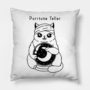 Purrtune Teller Pillow