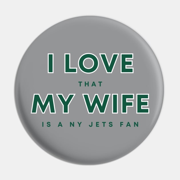 I love that my wife is a NY Jets fan Pin by Sleepless in NY