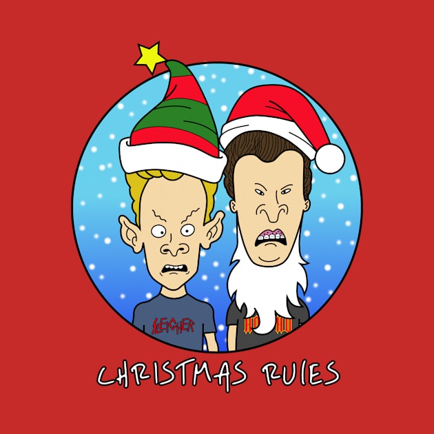 BEAVIS AND BUTTHEAD DO CHRISTMAS! by art_of_josh