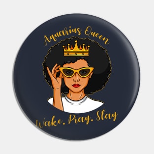 Pride Latina Afro Queen hispanic columbian gift idea present Pin