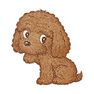 Toy-Poodle sitting T-Shirt