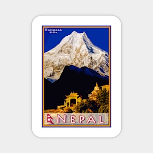 Manaslu in Nepal Magnet