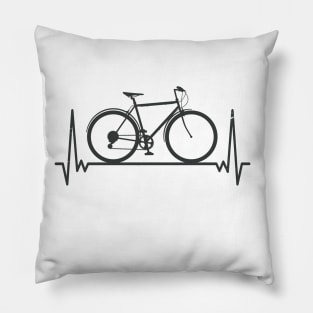 Heartbeat Bike Life Pillow