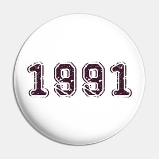 1991 Pin