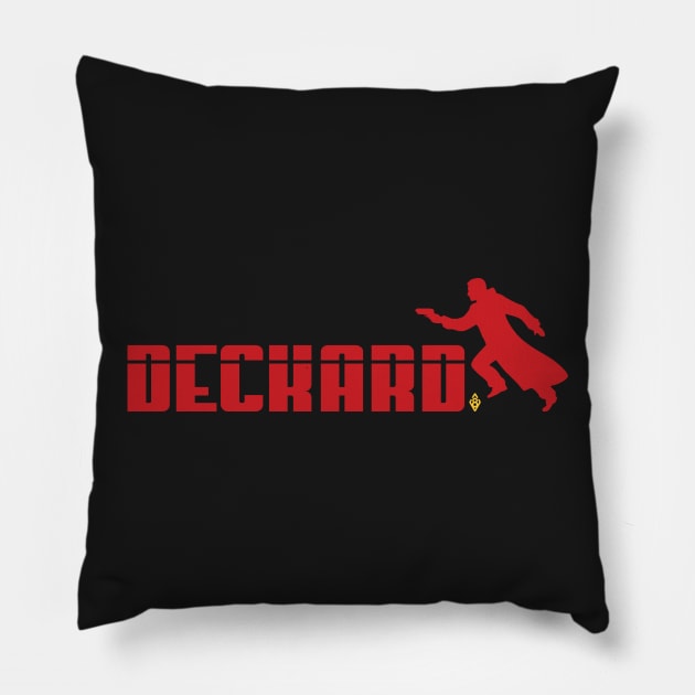 Deckard Pillow by TrulyMadlyGeekly