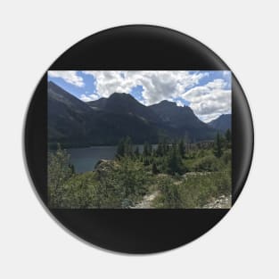 Mountain Lake in Glacier National Park Pin