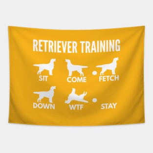 Retriever Training Retriever Dog Tricks Tapestry