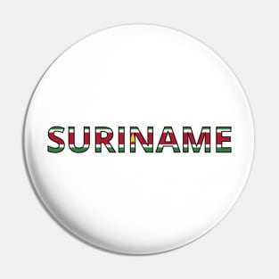 Drapeau Suriname Pin