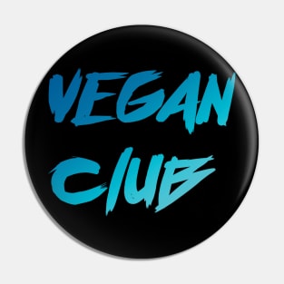 Vegan Club Pin