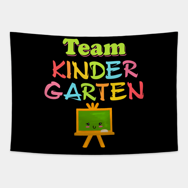 team kinder garten Tapestry by sevalyilmazardal