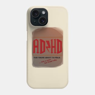 ADHD Parchment Phone Case