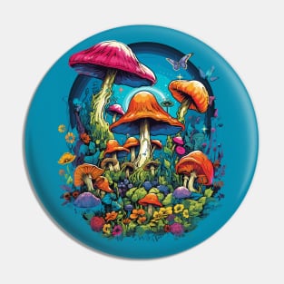 Cottagecore Aesthetic Mushrooms And Plants Pin