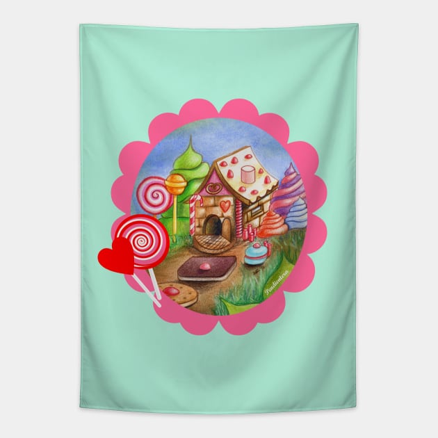 Sweet home Tapestry by Pendientera