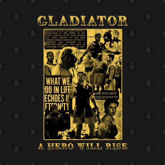 gladiator grunge by Genetics art