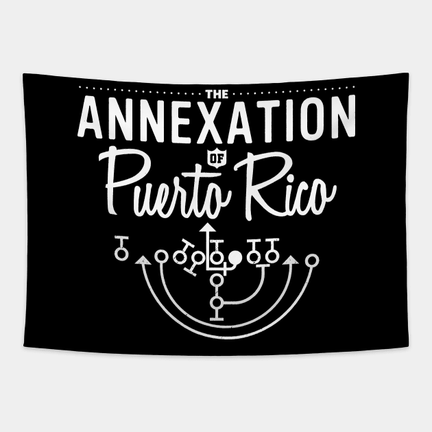 The Annexation of Puerto Rico Tapestry by fabecco