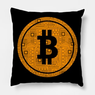 Bitcoin - Cryptocurrency Shirt Pillow