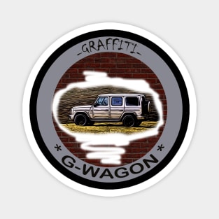 Mercedes G wagon - graffiti Magnet