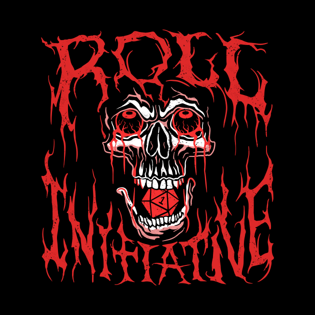 Roll Initiative - D20 Death Metal by MaratusFunk