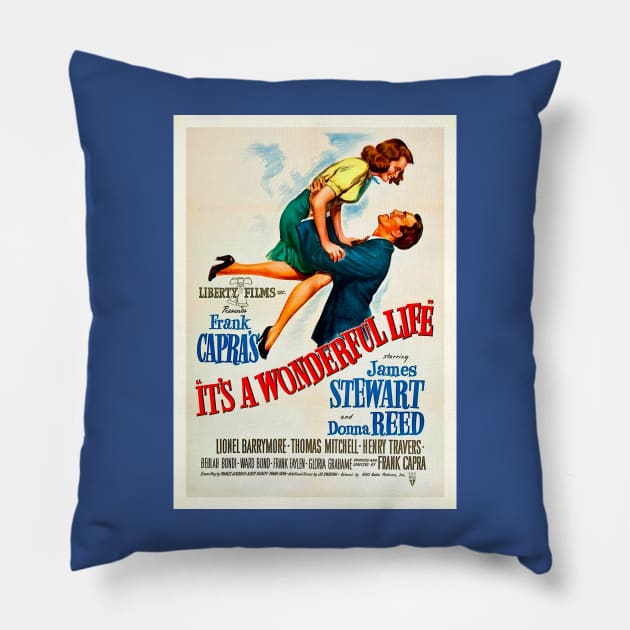 It's A Wonderful Life Pillow by Vandalay Industries