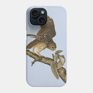 Owl on Branch Phone Case