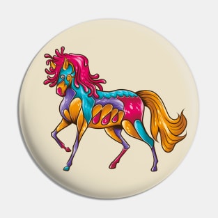 abstract horse shaped Pin