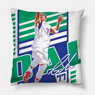 Luka Doncic DAL tee t-shirt Pillow