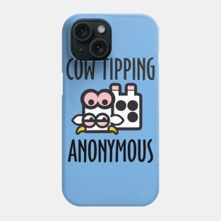 Cow Tipping Anonymous Phone Case