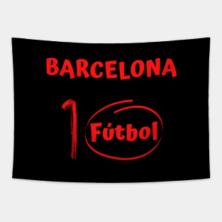 Barcelona Futbol Tapestry