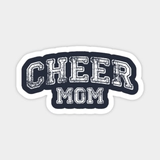 Cheer Mom Jersey Vintage Whaite Magnet