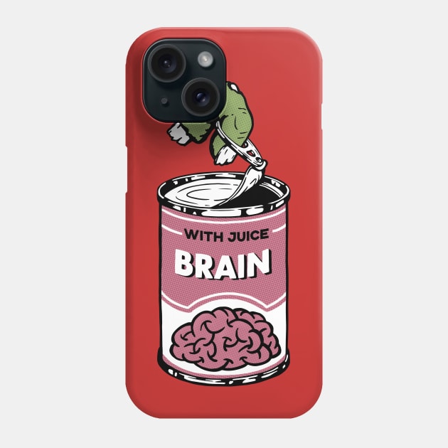 CANNED BRAIN Phone Case by gotoup