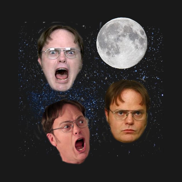 Three Schrute Moon by Bigfinz