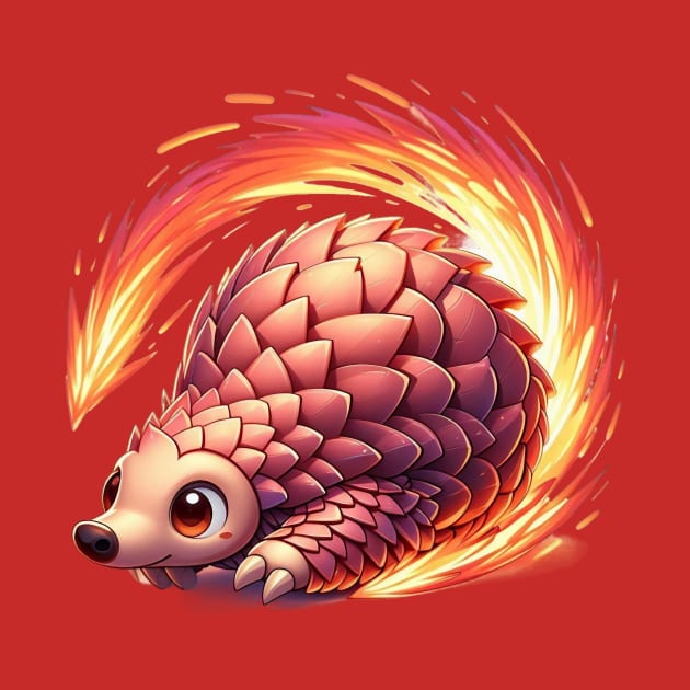 Blazing Fast Pangolin by Dmytro