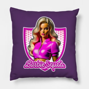 Barbie Squad-Barbie x Oppenheimer-Barbenheimer Pillow