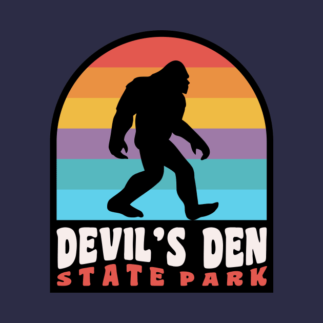 Devil's Den State Park Bigfoot Sasquatch Ozark National Forest by PodDesignShop