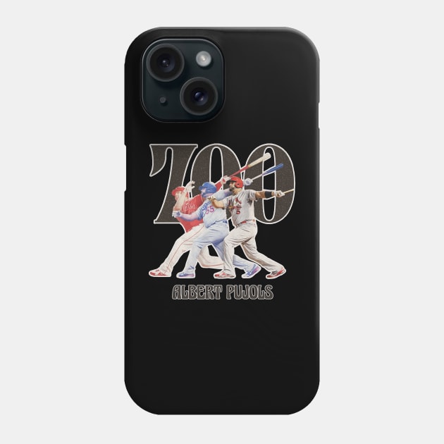 fanart - Albert Pujols St Louis Cardinals Phone Case by Villages Of Izbor