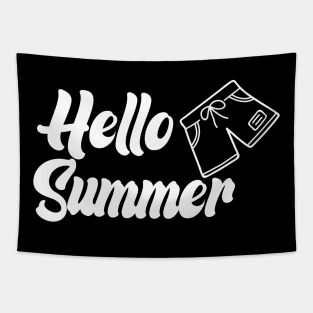 summer time vocation gifts design   hello summer for travel beach and surfing Tapestry