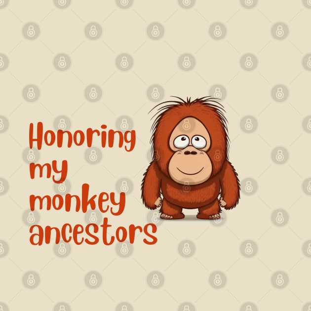 My Ancestor Monkey by T-signs