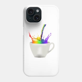 Rainbow Coffee Phone Case