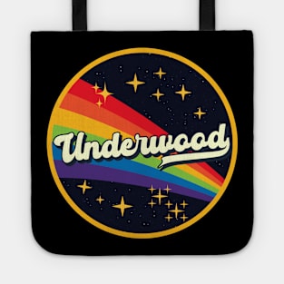 Underwood // Rainbow In Space Vintage Style Tote