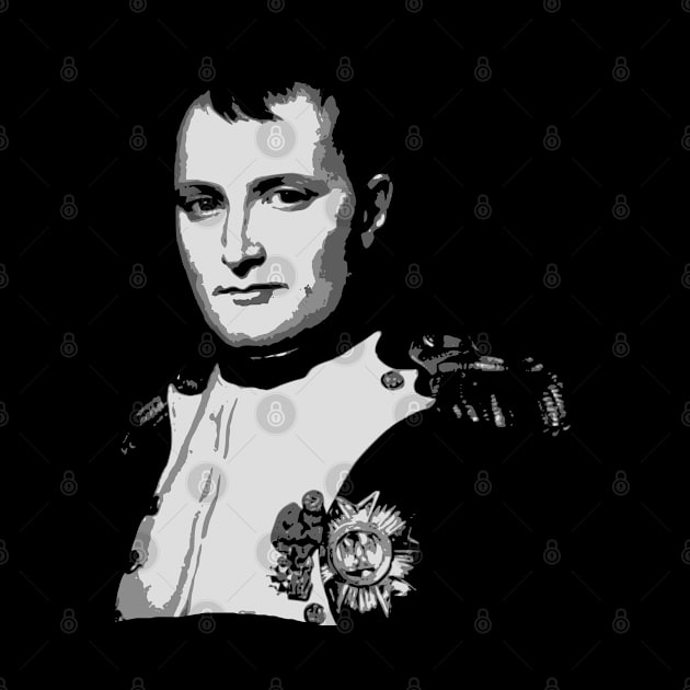 Napoleon Black and White by Nerd_art