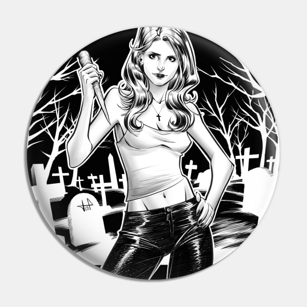 Buffy Pin by Livia Pastore