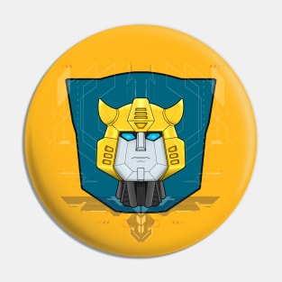 Bumblebee Bust Pin