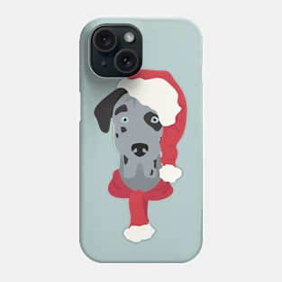 Christmas Great Dane Phone Case