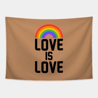 Rainbow Love Tapestry