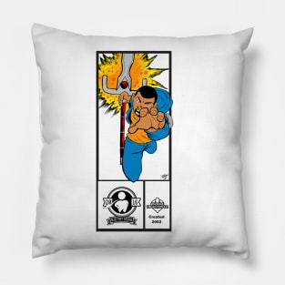 Leaping Kwame Corner Box Tee Pillow