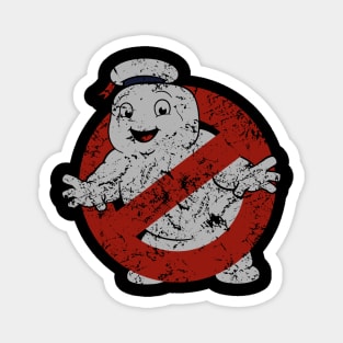 Mini Puft Logo (aged and weathered)(Ghostbusters: Afterlife) Magnet