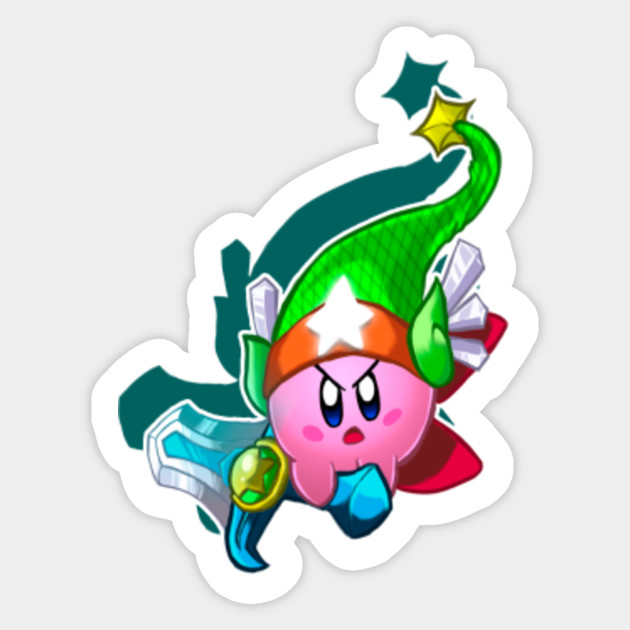 Kirby Ultra Sword Kirby Sticker Teepublic Uk