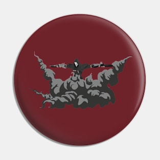 Death Walks Among You Pin