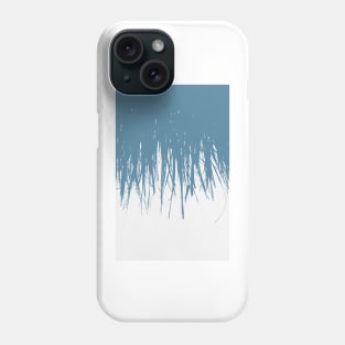 Concrete Fringe Blue Phone Case