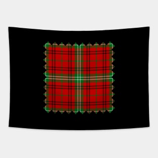 Clan Morrison Red Tartan Tapestry